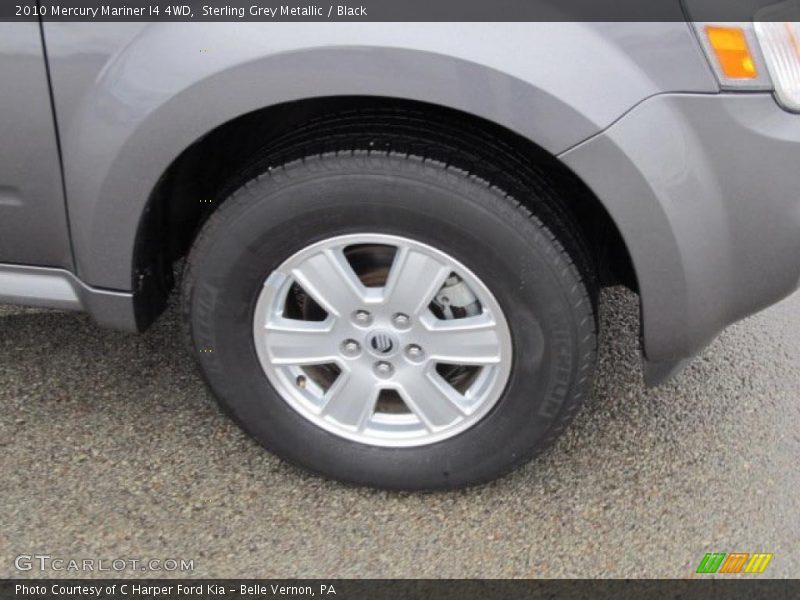 Sterling Grey Metallic / Black 2010 Mercury Mariner I4 4WD