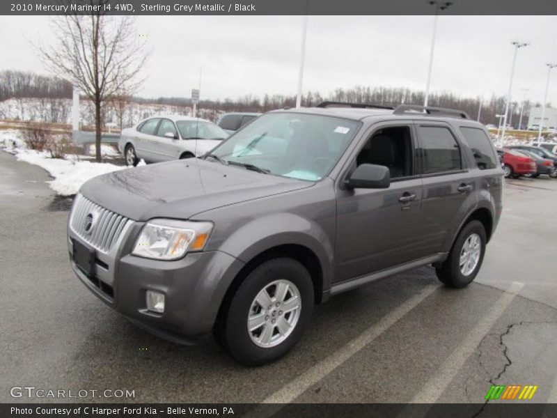Sterling Grey Metallic / Black 2010 Mercury Mariner I4 4WD