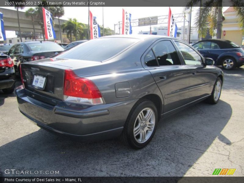 Titanium Gray Metallic / Graphite 2007 Volvo S60 2.5T