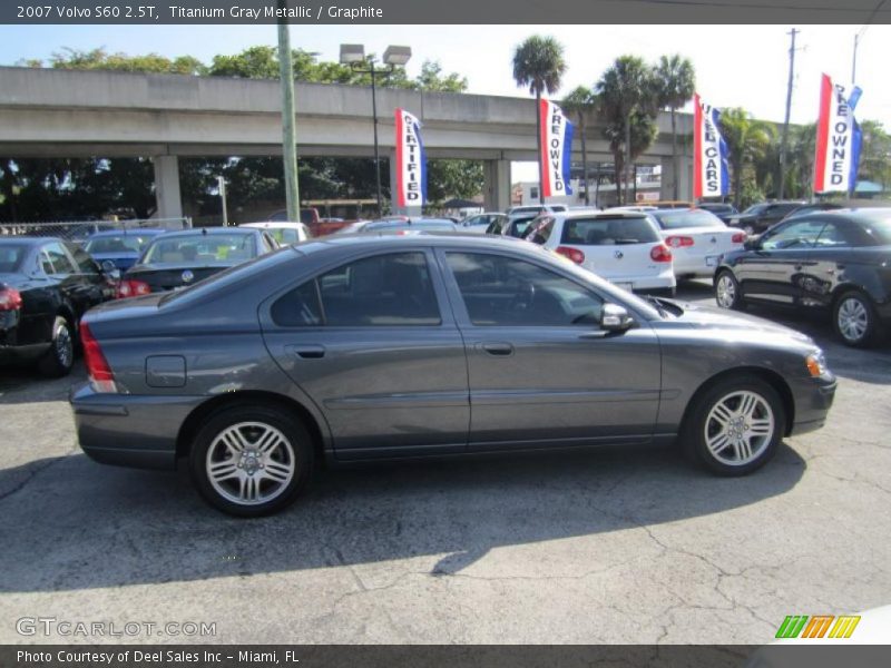 Titanium Gray Metallic / Graphite 2007 Volvo S60 2.5T
