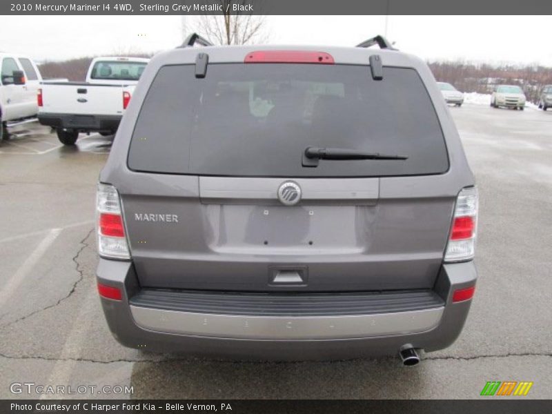 Sterling Grey Metallic / Black 2010 Mercury Mariner I4 4WD