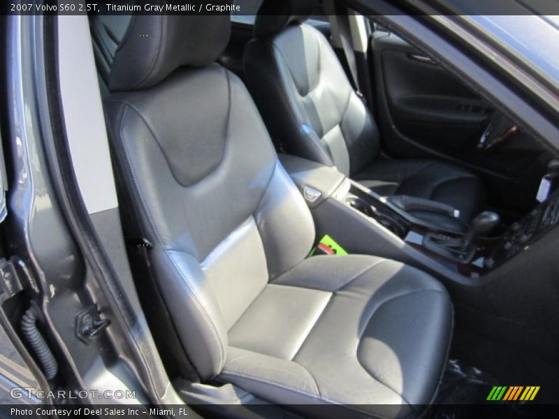 Titanium Gray Metallic / Graphite 2007 Volvo S60 2.5T