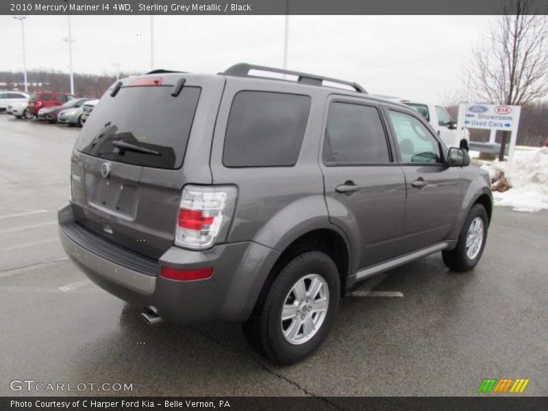 Sterling Grey Metallic / Black 2010 Mercury Mariner I4 4WD