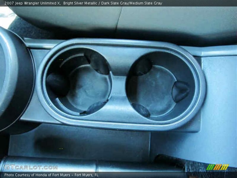 Bright Silver Metallic / Dark Slate Gray/Medium Slate Gray 2007 Jeep Wrangler Unlimited X