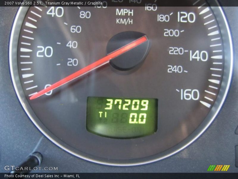 Titanium Gray Metallic / Graphite 2007 Volvo S60 2.5T