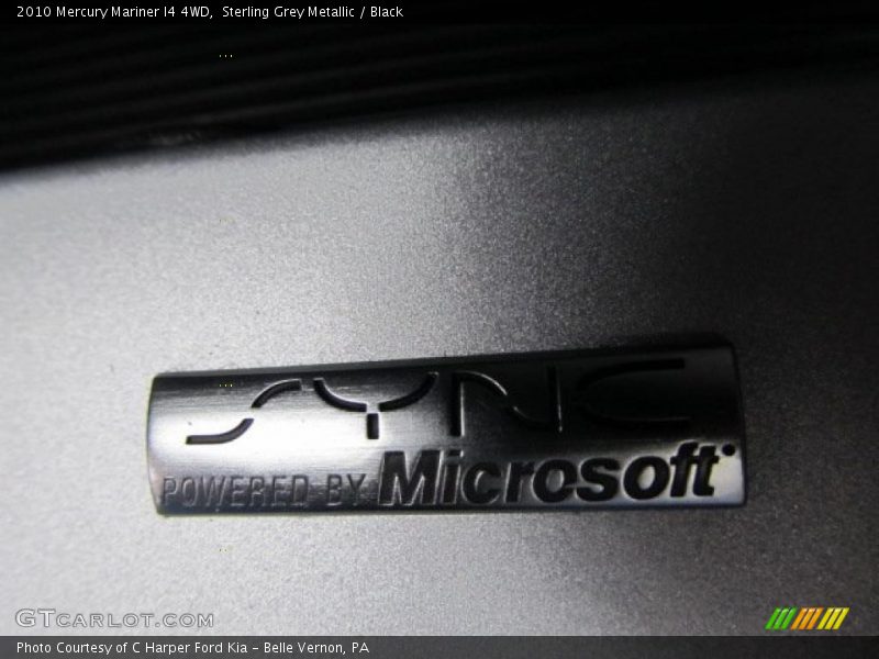 Sterling Grey Metallic / Black 2010 Mercury Mariner I4 4WD