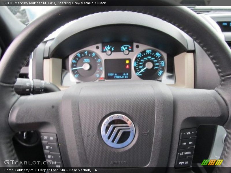 Sterling Grey Metallic / Black 2010 Mercury Mariner I4 4WD