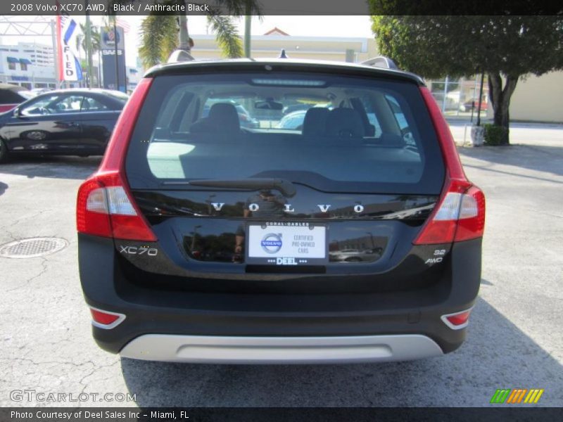 Black / Anthracite Black 2008 Volvo XC70 AWD
