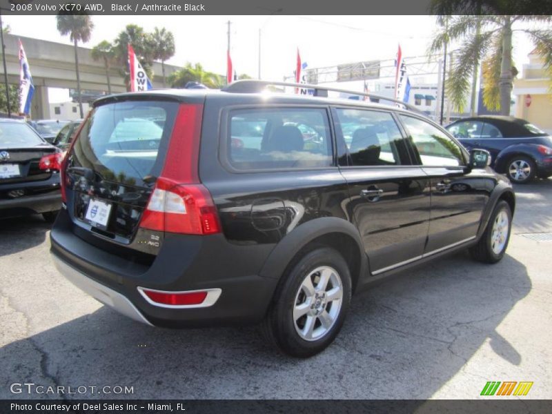 Black / Anthracite Black 2008 Volvo XC70 AWD