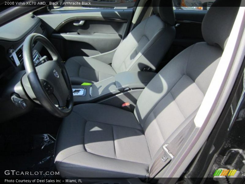 Black / Anthracite Black 2008 Volvo XC70 AWD