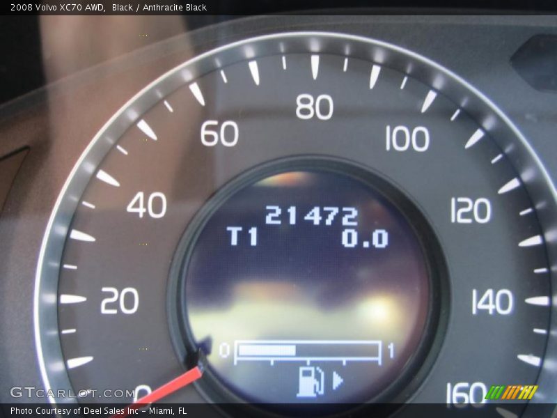 Black / Anthracite Black 2008 Volvo XC70 AWD