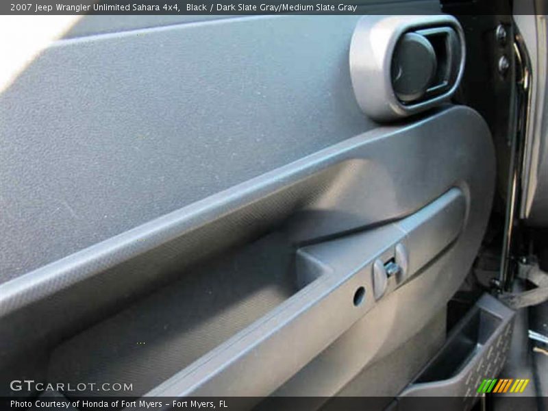 Black / Dark Slate Gray/Medium Slate Gray 2007 Jeep Wrangler Unlimited Sahara 4x4