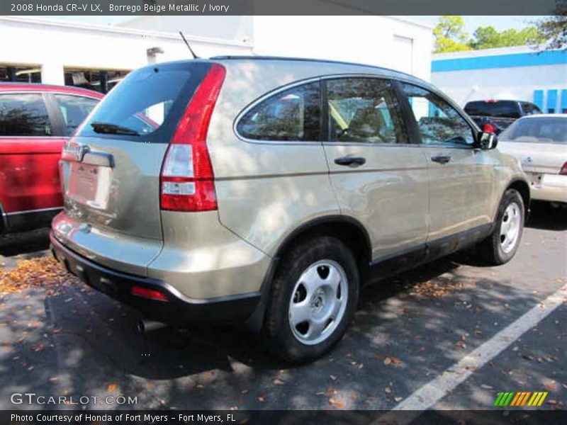 Borrego Beige Metallic / Ivory 2008 Honda CR-V LX