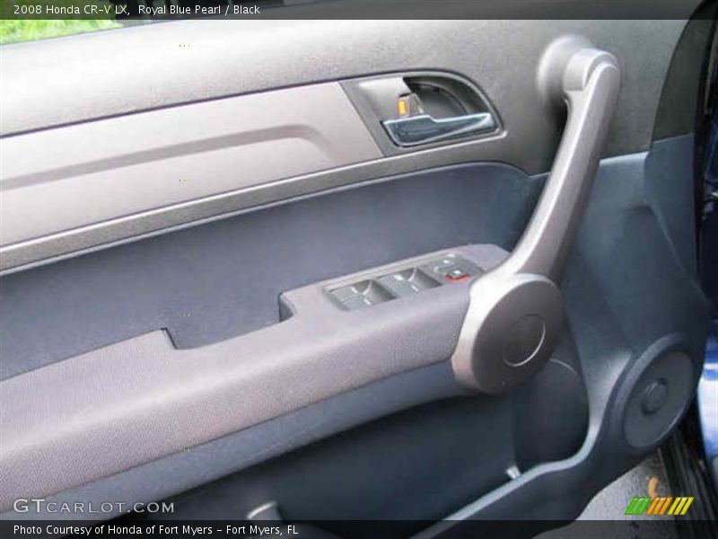 Royal Blue Pearl / Black 2008 Honda CR-V LX