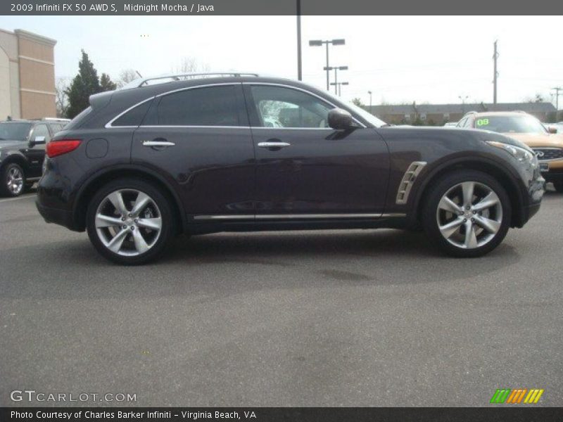 Midnight Mocha / Java 2009 Infiniti FX 50 AWD S