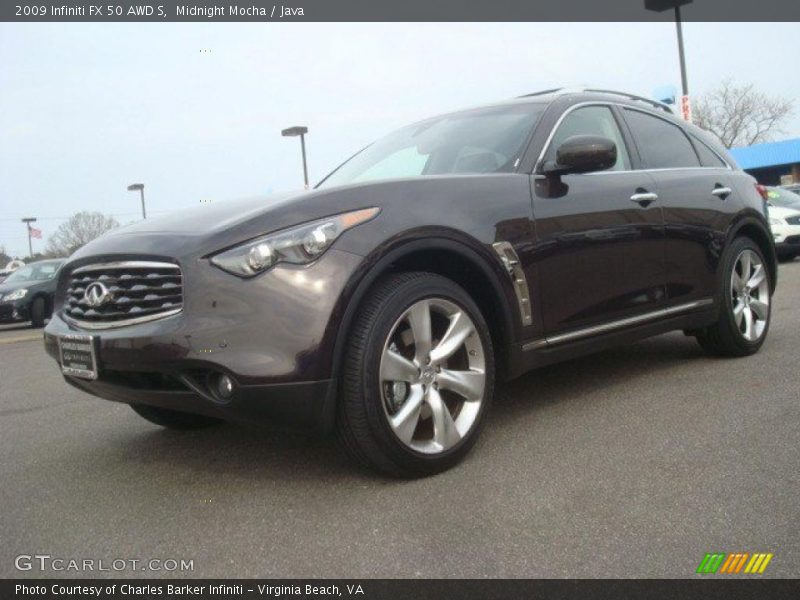 Front 3/4 View of 2009 FX 50 AWD S