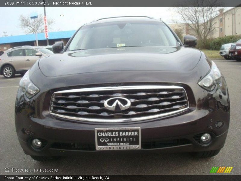 Midnight Mocha / Java 2009 Infiniti FX 50 AWD S