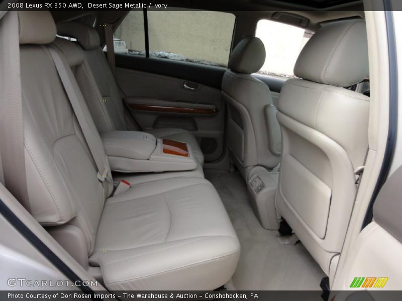 Desert Sage Metallic / Ivory 2008 Lexus RX 350 AWD