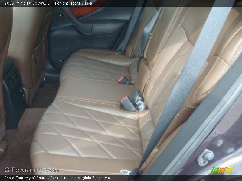  2009 FX 50 AWD S Java Interior