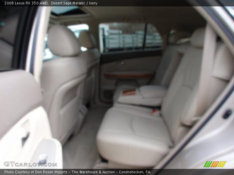 Desert Sage Metallic / Ivory 2008 Lexus RX 350 AWD