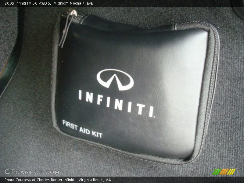 Midnight Mocha / Java 2009 Infiniti FX 50 AWD S