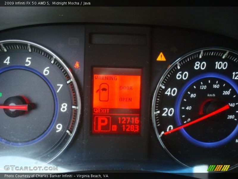 Midnight Mocha / Java 2009 Infiniti FX 50 AWD S