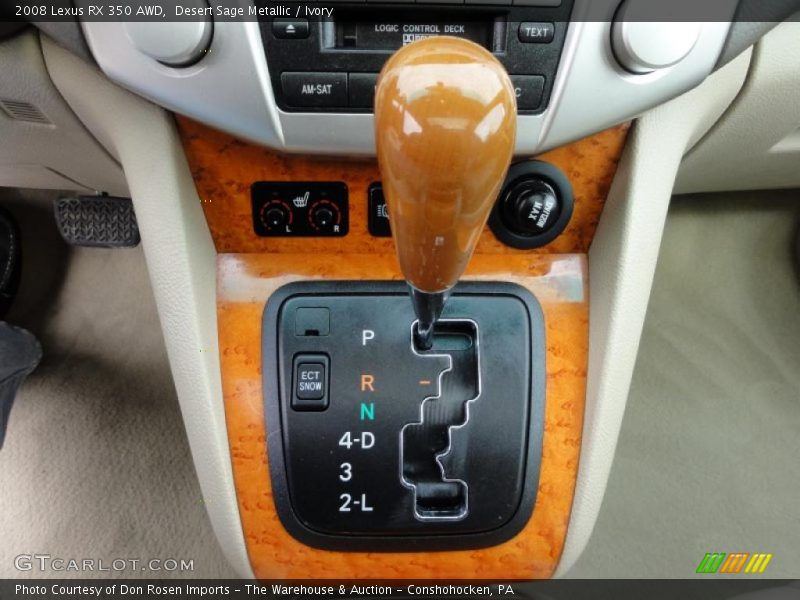 Desert Sage Metallic / Ivory 2008 Lexus RX 350 AWD
