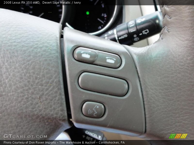Desert Sage Metallic / Ivory 2008 Lexus RX 350 AWD