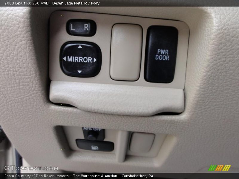 Desert Sage Metallic / Ivory 2008 Lexus RX 350 AWD