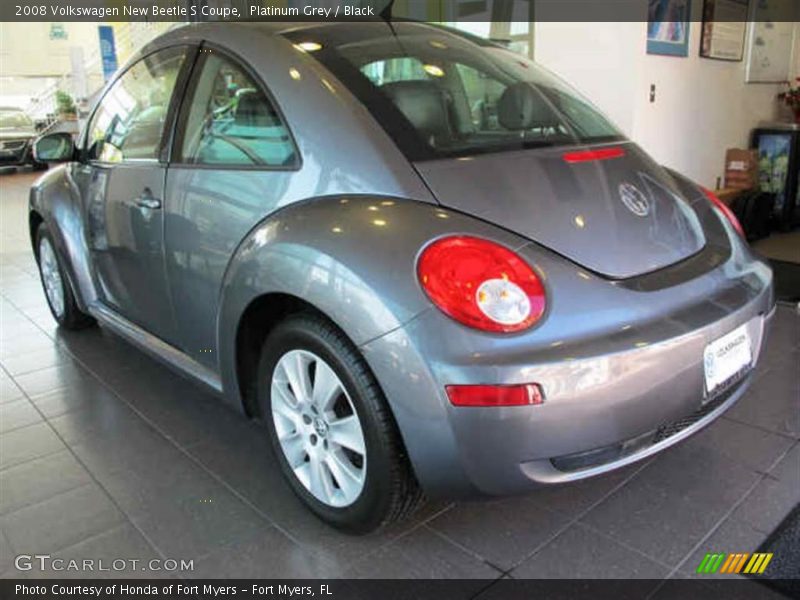 Platinum Grey / Black 2008 Volkswagen New Beetle S Coupe