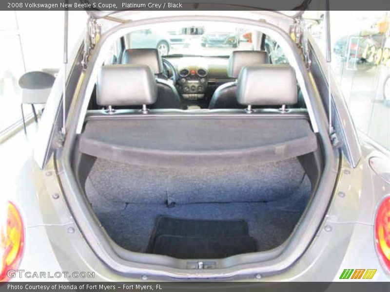 Platinum Grey / Black 2008 Volkswagen New Beetle S Coupe
