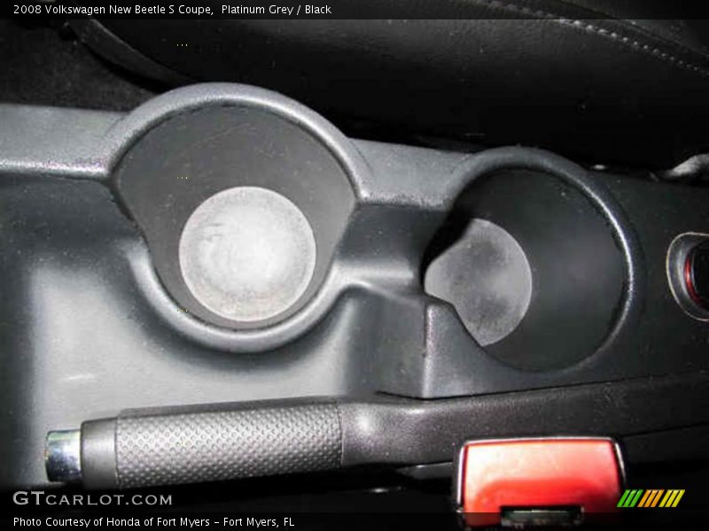 Platinum Grey / Black 2008 Volkswagen New Beetle S Coupe