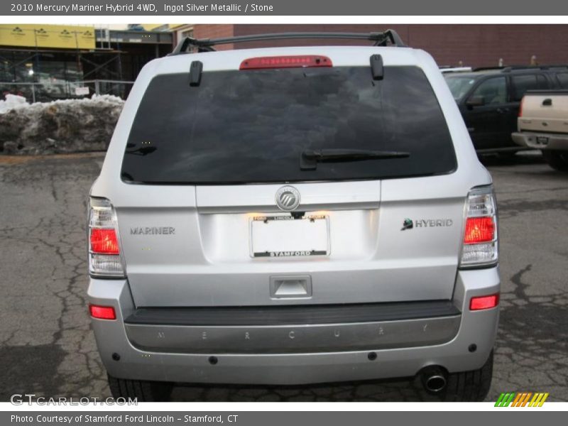 Ingot Silver Metallic / Stone 2010 Mercury Mariner Hybrid 4WD
