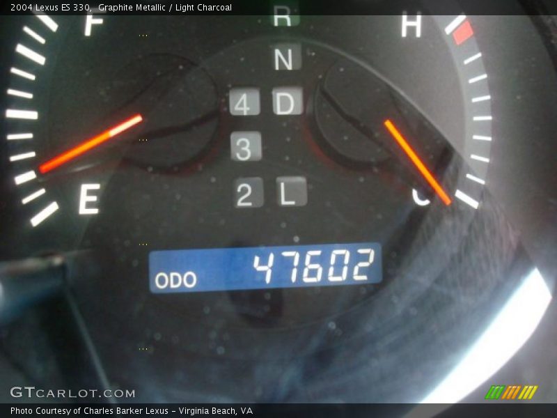 Graphite Metallic / Light Charcoal 2004 Lexus ES 330
