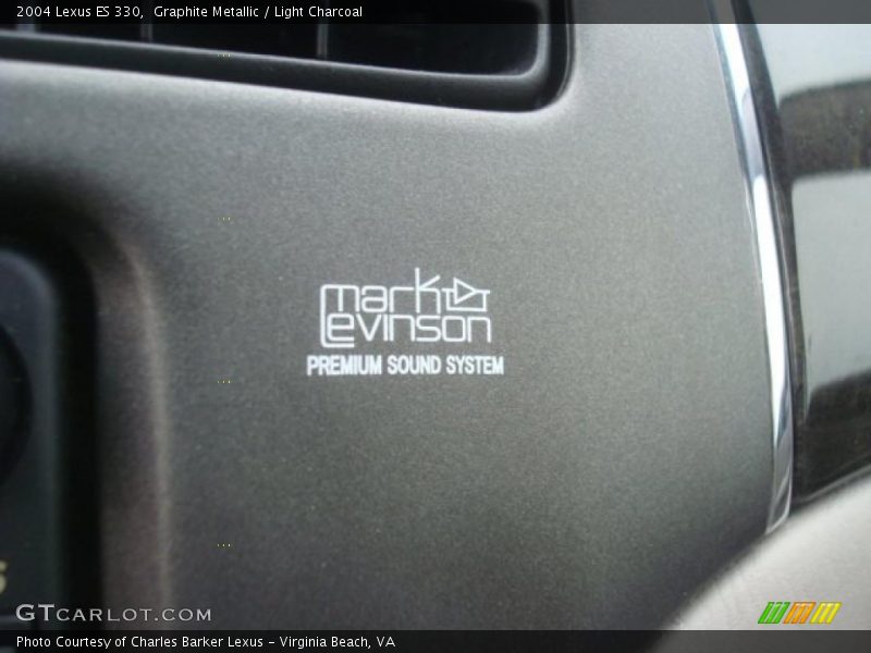 Graphite Metallic / Light Charcoal 2004 Lexus ES 330