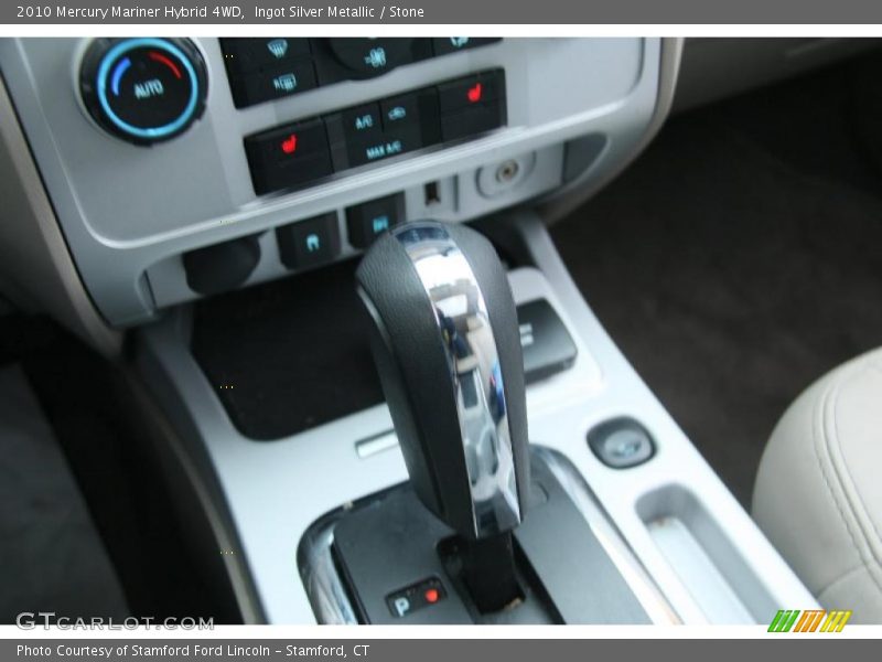 Ingot Silver Metallic / Stone 2010 Mercury Mariner Hybrid 4WD