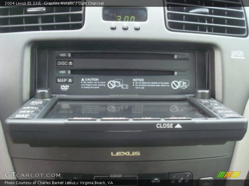 Graphite Metallic / Light Charcoal 2004 Lexus ES 330