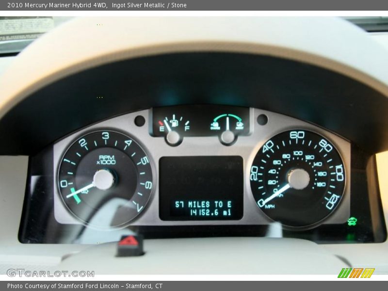  2010 Mariner Hybrid 4WD Hybrid 4WD Gauges