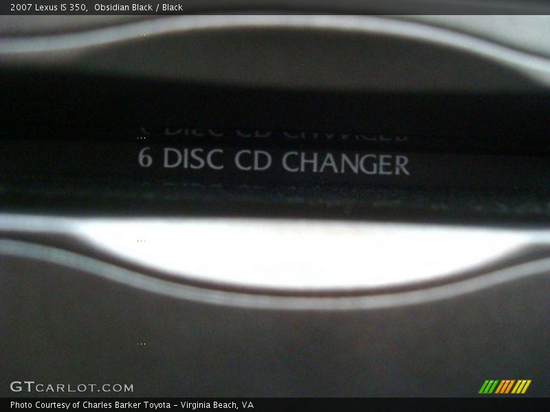 Obsidian Black / Black 2007 Lexus IS 350