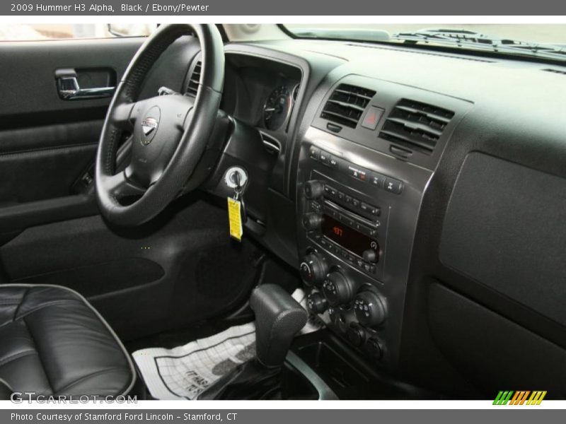 Black / Ebony/Pewter 2009 Hummer H3 Alpha