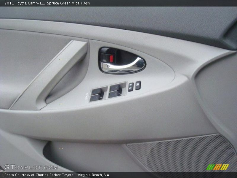 Spruce Green Mica / Ash 2011 Toyota Camry LE