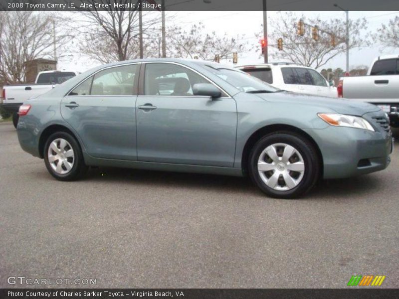 Aloe Green Metallic / Bisque 2008 Toyota Camry LE