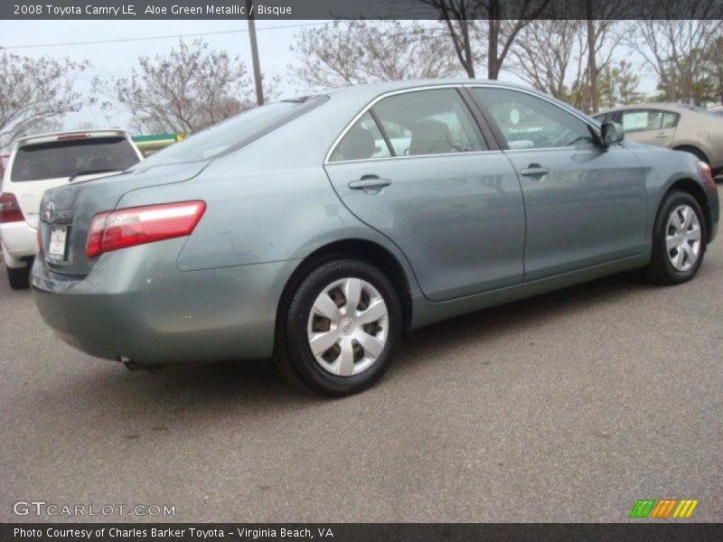 Aloe Green Metallic / Bisque 2008 Toyota Camry LE