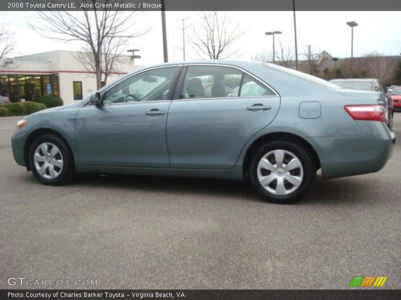 Aloe Green Metallic / Bisque 2008 Toyota Camry LE