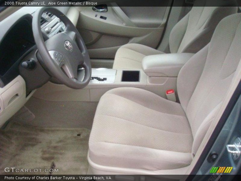 Aloe Green Metallic / Bisque 2008 Toyota Camry LE