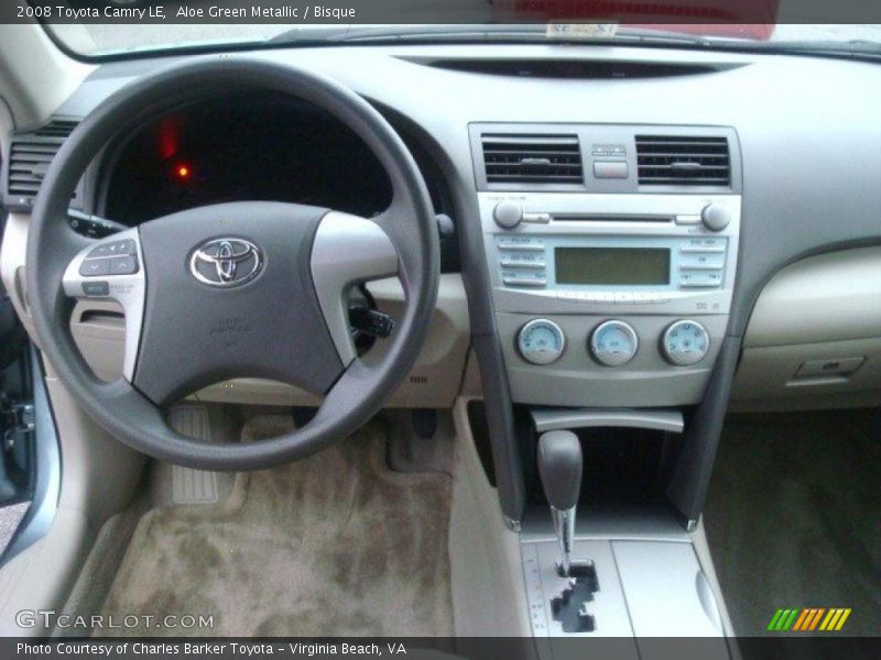 Aloe Green Metallic / Bisque 2008 Toyota Camry LE