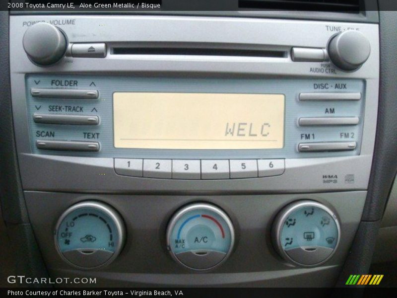 Aloe Green Metallic / Bisque 2008 Toyota Camry LE