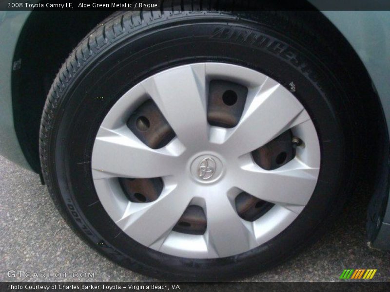 Aloe Green Metallic / Bisque 2008 Toyota Camry LE