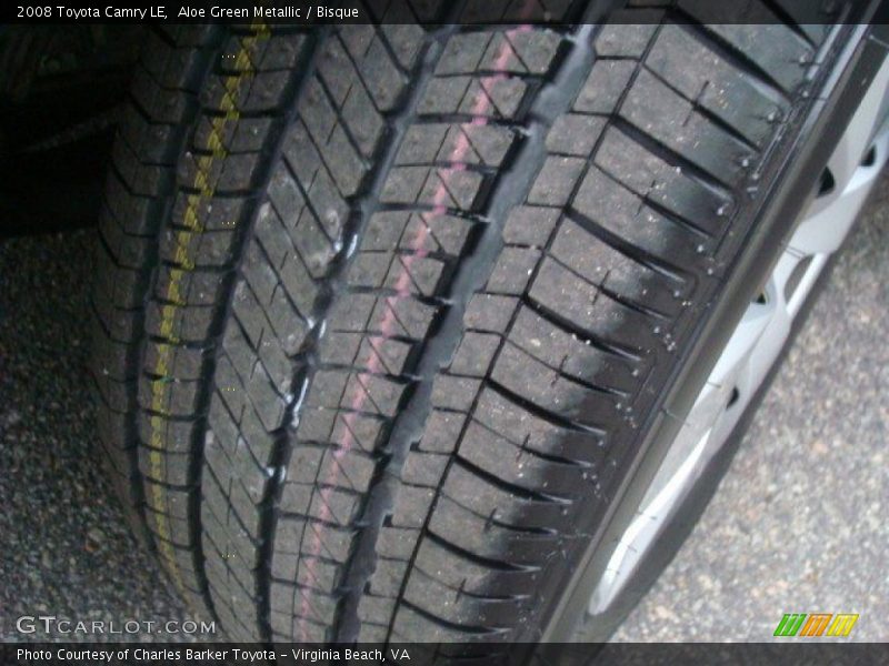 Aloe Green Metallic / Bisque 2008 Toyota Camry LE