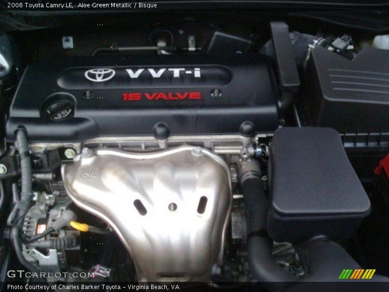 Aloe Green Metallic / Bisque 2008 Toyota Camry LE